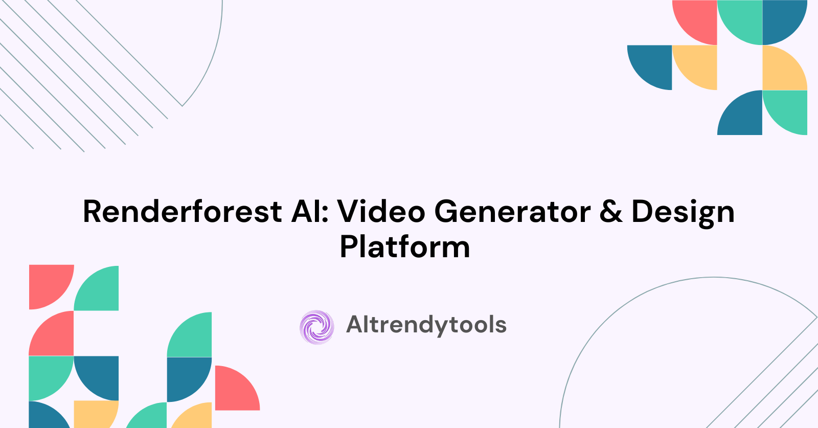 Renderforest AI: Video Generator & Design Platform - AItrendytools